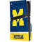 University of Michigan Jersey Split PS5 Pro Disk Console Skin