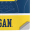 University of Michigan Jersey Split PS5 Pro Disk Console Skin