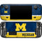 University of Michigan Jersey Split Steam Deck Handheld Gaming Computer OLED Skin