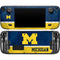 University of Michigan Jersey Split Steam Deck Handheld Gaming Computer Skin