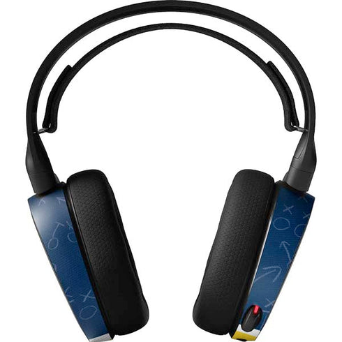 University of Michigan Jersey Split SteelSeries Arctis 3 Skin