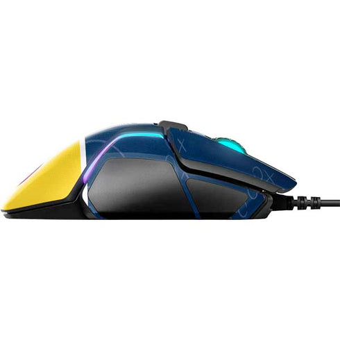 University of Michigan Jersey Split SteelSeries Rival 600 Gaming Mouse Skin
