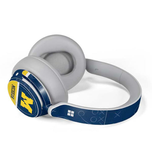University of Michigan Jersey Split Surface Headphones Skin