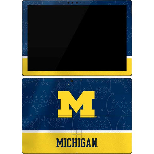 University of Michigan Jersey Split Surface Pro 7 Skin
