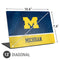 University of Michigan Jersey Split Universal Laptop 13in (10.6 x 7.6in) Skin
