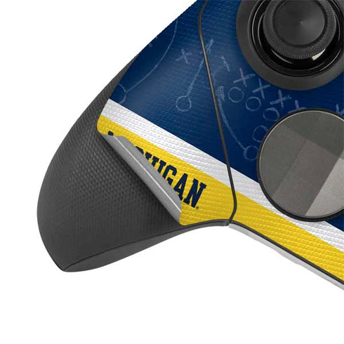 University of Michigan Jersey Split Xbox Elite Wireless Controller Series 2 Skin