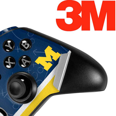 University of Michigan Jersey Split Xbox One Elite Controller Skin