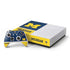 University of Michigan Jersey Split Xbox One S All-Digital Edition Bundle Skin