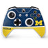 University of Michigan Jersey Split Xbox One S Console and Controller Bundle Skin