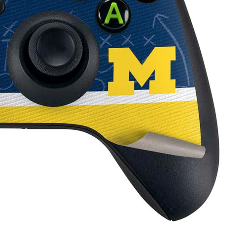 University of Michigan Jersey Split Xbox Series X Bundle Skin