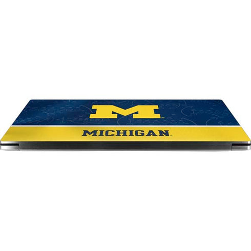 University of Michigan Jersey Split Dell XPS Skin
