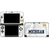 University of Michigan White Jersey Nintendo Skins