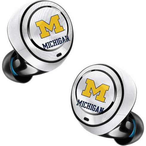 University of Michigan White Jersey Amazon Echo Buds Skin