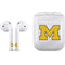 University of Michigan White Jersey Apple AirPods 2 Skin