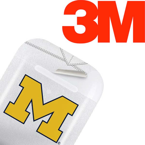 University of Michigan White Jersey Apple AirPods 2 Skin