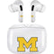 University of Michigan White Jersey Apple AirPods Pro Skin