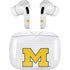 University of Michigan White Jersey Apple AirPods Pro Skin