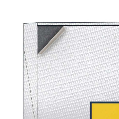 University of Michigan White Jersey Corsair 4000D Tempered Glass Mid-Tower ATX Case Skin