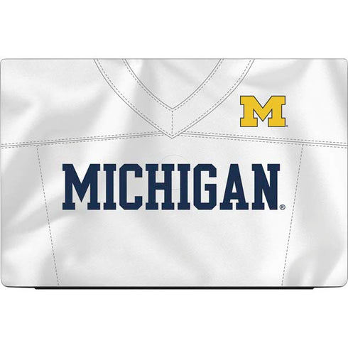 University of Michigan White Jersey Dell Vostro Skin