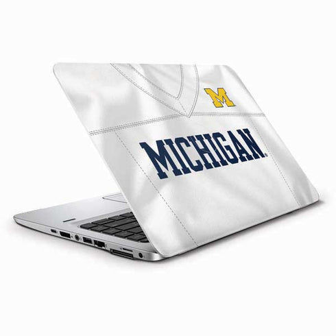 University of Michigan White Jersey HP Elitebook Skin