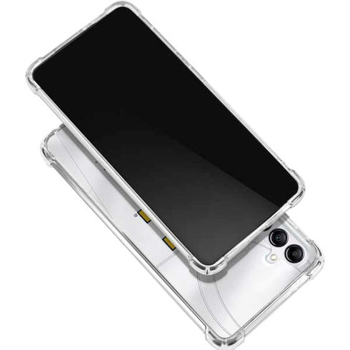 University of Michigan White Jersey Gabb Phone 4 Clear Case