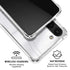University of Michigan White Jersey Galaxy A13 5G Clear Case