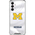 University of Michigan White Jersey Galaxy A16 5G Clear Case