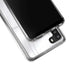University of Michigan White Jersey Galaxy A21 Clear Case