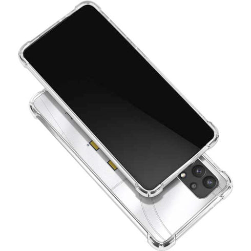 University of Michigan White Jersey Galaxy A32 5G Clear Case
