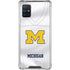 University of Michigan White Jersey Galaxy A51 5G Clear Case