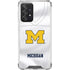 University of Michigan White Jersey Galaxy A52 5G Clear Case