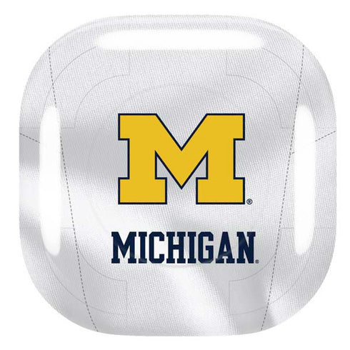 University of Michigan White Jersey Galaxy Buds Pro Skin