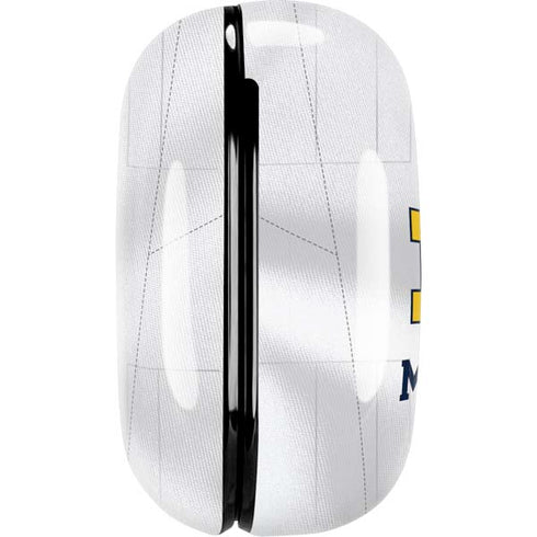 University of Michigan White Jersey Galaxy Buds Pro Skin