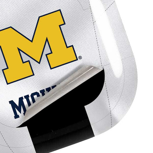 University of Michigan White Jersey Galaxy Buds Pro Skin