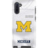 University of Michigan White Jersey Galaxy Cases