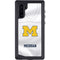 University of Michigan White Jersey Galaxy Note 10 Waterproof Case