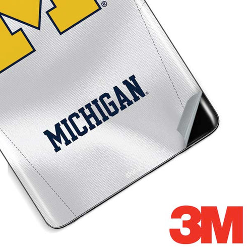 University of Michigan White Jersey Galaxy Note 8 Skin