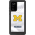 University of Michigan White Jersey Galaxy Note20 5G Waterproof Case