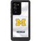 University of Michigan White Jersey Galaxy Note20 Ultra 5G Waterproof Case
