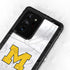 University of Michigan White Jersey Galaxy Note20 Ultra 5G Waterproof Case