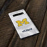 University of Michigan White Jersey Galaxy S10 Plus Skin