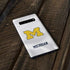 University of Michigan White Jersey Galaxy S10 Skin