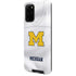 University of Michigan White Jersey Galaxy S20 Plus Pro Case