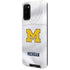 University of Michigan White Jersey Galaxy S20 Pro Case