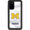 University of Michigan White Jersey Galaxy S20 Waterproof Case