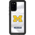 University of Michigan White Jersey Galaxy S20 Waterproof Case