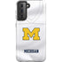 University of Michigan White Jersey Galaxy S21 5G Pro Case