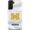 University of Michigan White Jersey Galaxy S21 FE Pro Case