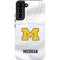 University of Michigan White Jersey Galaxy S22 Plus Pro Case