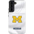 University of Michigan White Jersey Galaxy S22 Pro Case